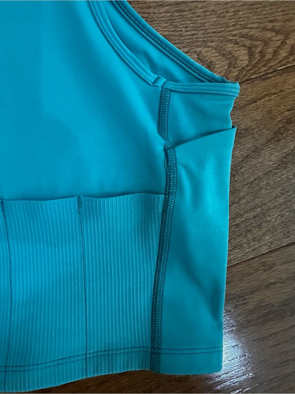 Bandit Women's Stamina 7 Pocket Nova Crop Top -Teal ** SOLD OUT** - Picture 3 of 4